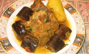 Ragoût de porc aux aubergines