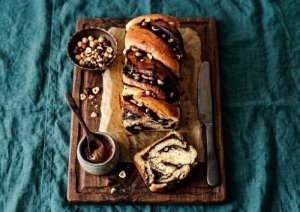 Babka chocolat noisettes gourmande et moelleuse