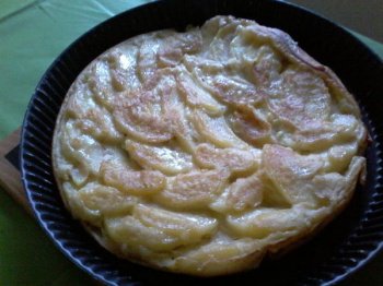 Crêpe gâteau normande
