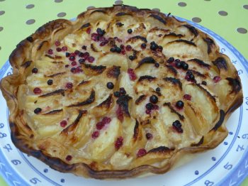 Tarte aux pêches ou nectarines