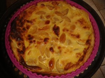 Tarte prune-banane