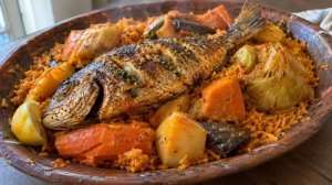 Thiéboudienne (Tiéb) - Riz au poisson à la sénégalaise