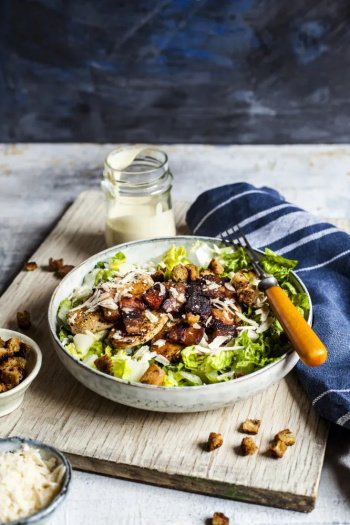 Salade César crémeuse