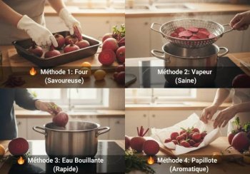 Comment cuire parfaitement les betteraves : 4 méthodes infaillibles