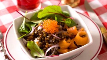 Salade de lentilles