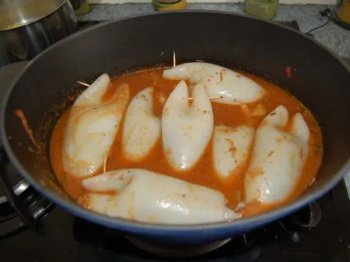 Encornets à l'armoricaine façon Annie