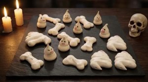 Meringues os et fantômes d’Halloween