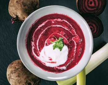 Velouté froid de betteraves au Cookeo