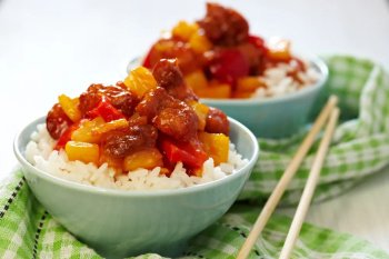 Porc aux poivrons et à la sauce dhuitres