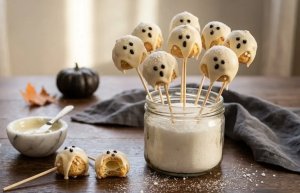 Petits Fantômes Ballons en Chouquettes
