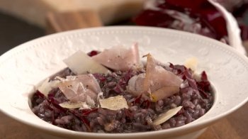 Risotto rose par Laurent Mariotte