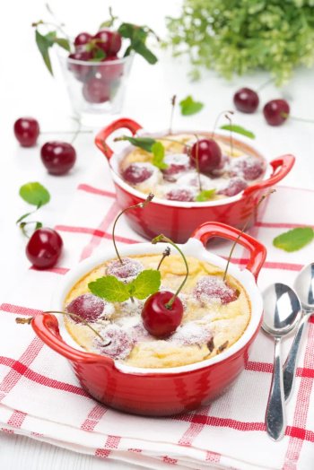 Clafoutis Grand-Mère aux cerises au Cooking Chef