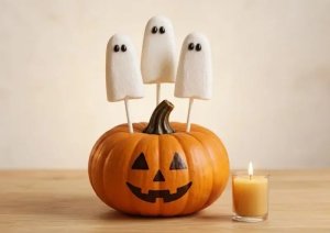 Guimauves Fantômes d’Halloween