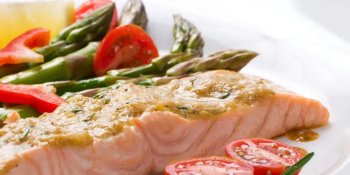 Papillote de saumon à la moutarde