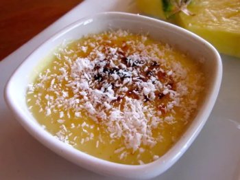 Crème catalane coco