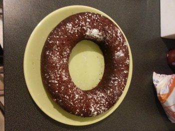 Gâteau au chocolat, au citron et gingembre