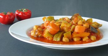 Ragoût de légumes et pois chiches