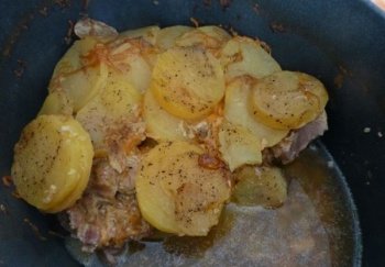 Filet mignon de porc à la dauphinoise