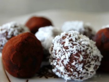 Truffes au chocolat et au grand marnier