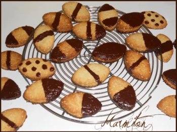 Sablés au miel et graines de sésame