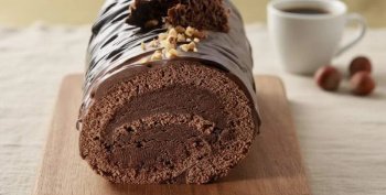 Bûche croustillante au chocolat