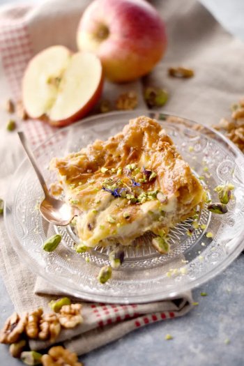 Lasagnes au miel et aux pistaches de Lili