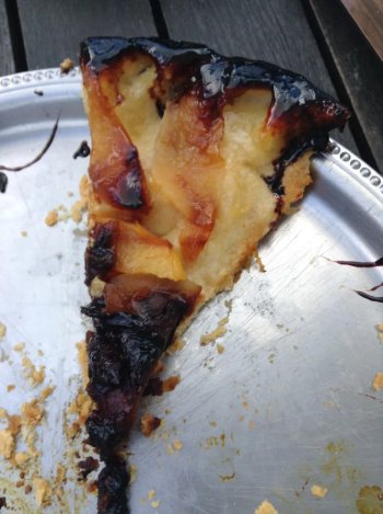 Tarte aux pommes caramélisées