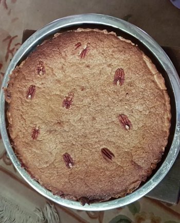 Tarte chocolat au lait et noix de pécan