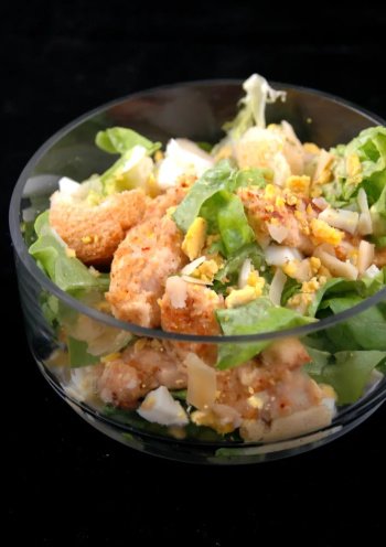 Salade césar au poulet light