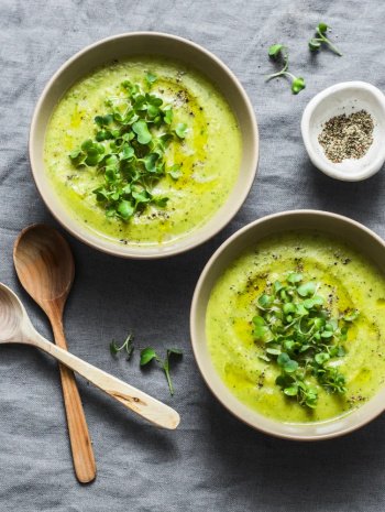 Soupe de courgettes à la Vache qui rit® au Companion
