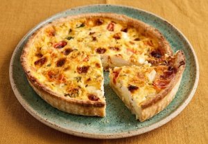 quiche au saumon fumé