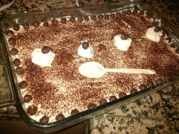 Gâteau à la banane et à la chantilly