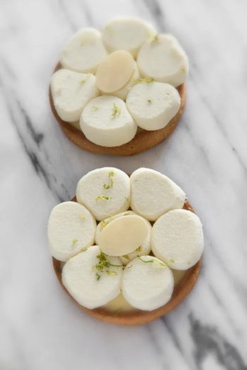 Tarte au citron yuzu par Jeffrey Cagnes