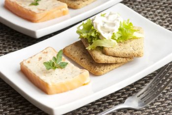 Terrine de poisson au basilic au Cooking Chef