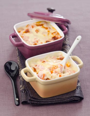 Tartiflette carottes et Mont dor