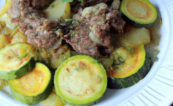 Ragoût d'agneau aux courgettes