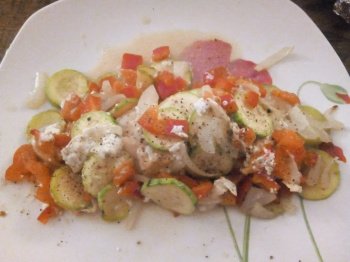 Papillottes de saumon au chèvre