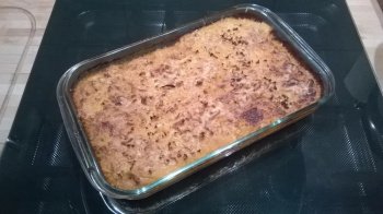 Parmentier au potiron (restes de viande)