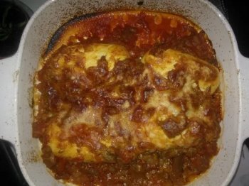 Quenelles de volaille aux aubergines