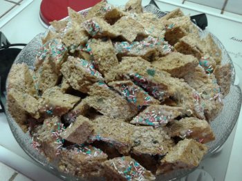 Pain d'épices sans épices (presque Lekerli)