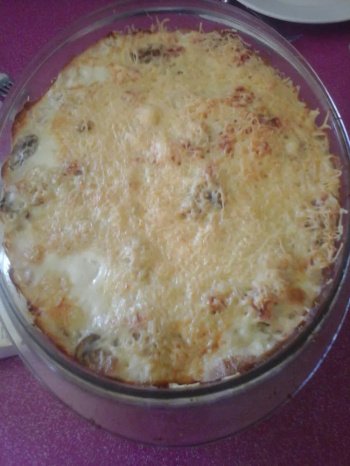 gratin de riz au lait