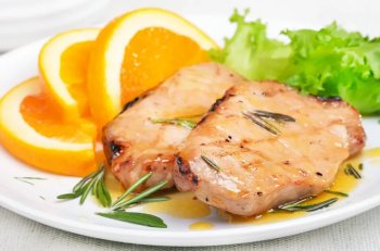 Rôti de porc à l'orange