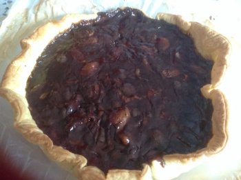 Tarte litchi chocolat