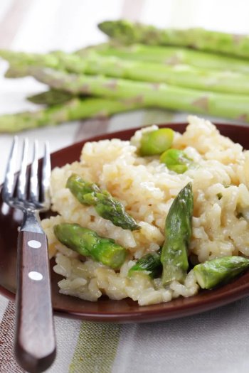 Risotto aux asperges rapide