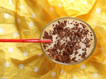 Milk-shake aux brownies