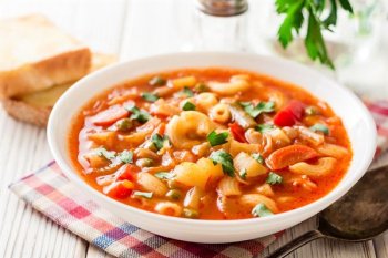 Minestrone au pistou au Thermomix