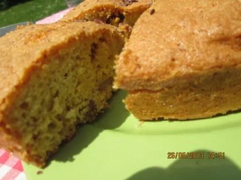 Gâteau aux noix et au citron