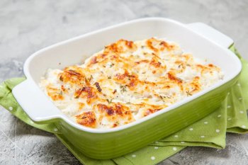 Morue à la crème facile