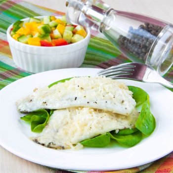 Filet de cabillaud à la florentine au Thermomix