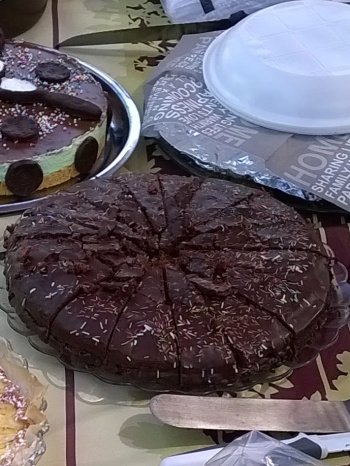 Génoise "Bounty" (à la noix de coco)